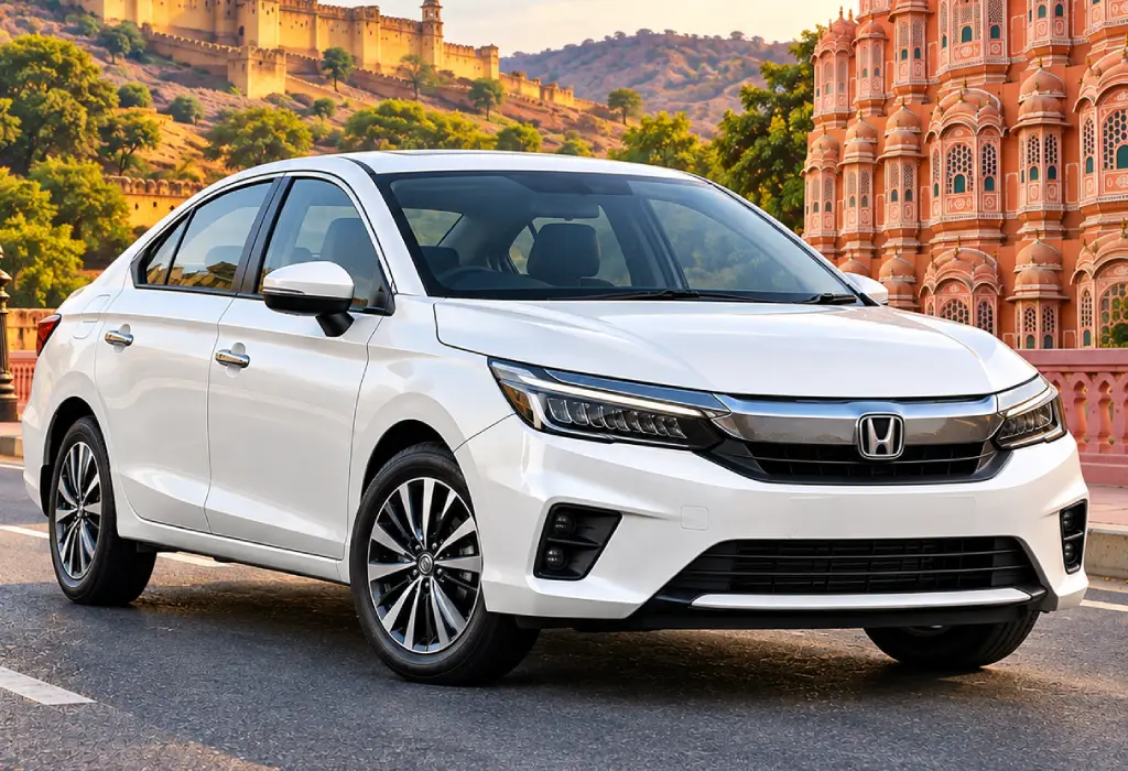 Honda City on Rent in Jaipur