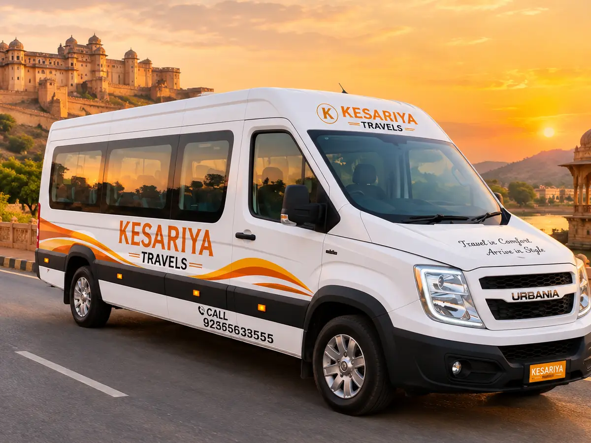 12 Seater Tempo Traveller Hire in Jaipur