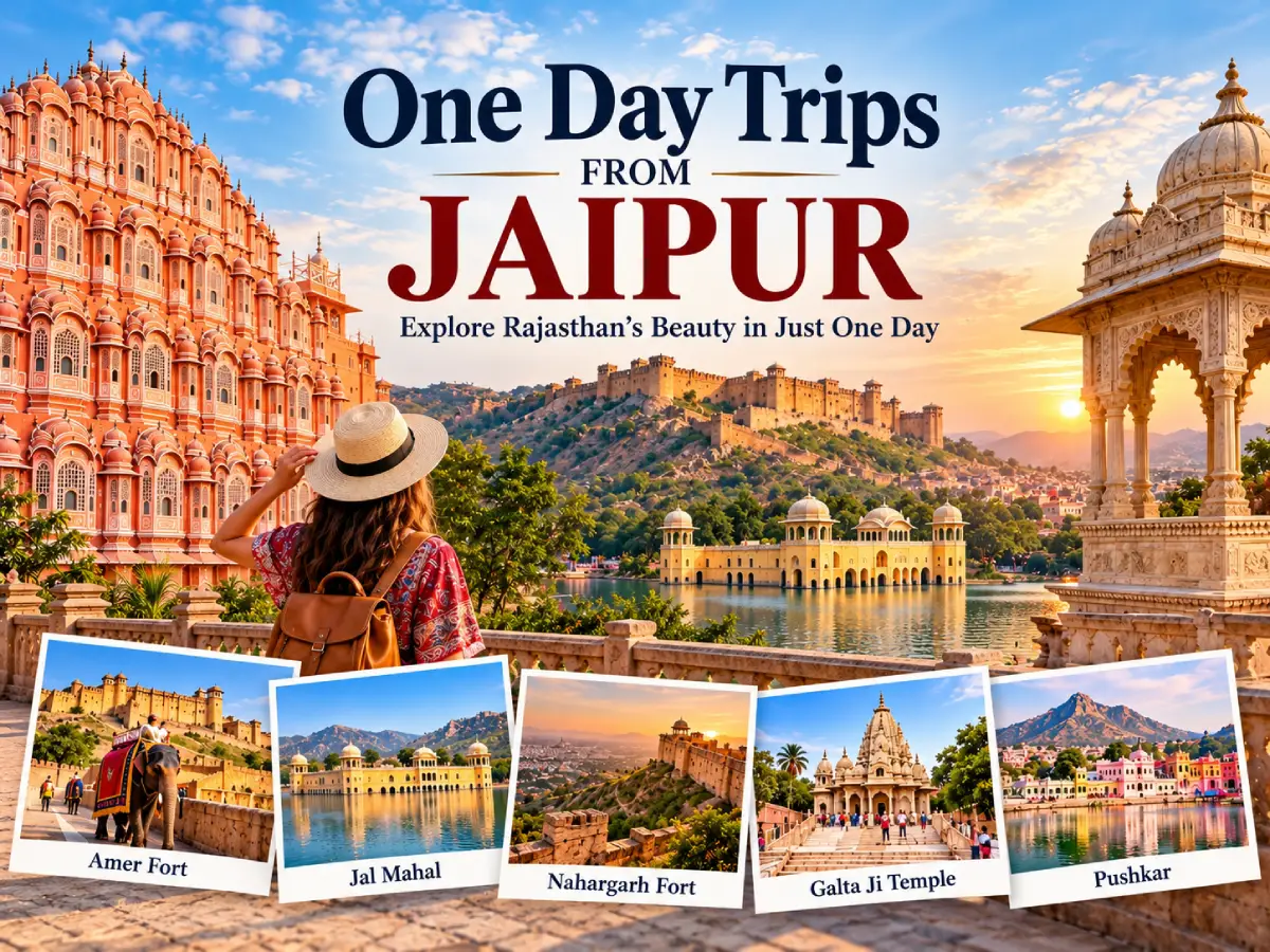 17 Best Places Near Jaipur for a One Day Trip in 2026